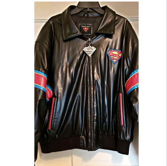 🔥VINTAGE SUPERMAN JACKET-FINAL - Picture 7 of 16